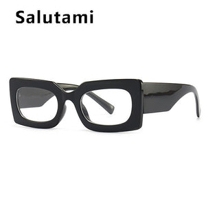 Unique Orange Square Sunglasses For Women  Brand Elegant Gradient Uv400 Sun Glasses Men Hip Hop Black Green Eyewear