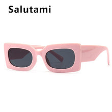Carica l&#39;immagine nel visualizzatore di Gallery, Unique Orange Square Sunglasses For Women  Brand Elegant Gradient Uv400 Sun Glasses Men Hip Hop Black Green Eyewear