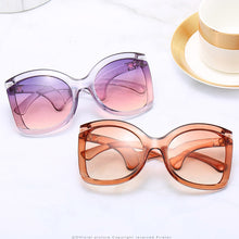 Load image into Gallery viewer, Unique Oversized Woman Sunglasses Black Rice Square Glasses Big Frame Sunglasses Vintage Retro Glasses oculos feminino