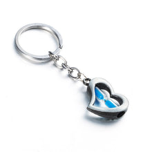 Carica l&#39;immagine nel visualizzatore di Gallery, Unique gun colt weapon shaped pendant necklace jewelry Trendy love heart hourglass rope chain keychain trinket jewelery toka