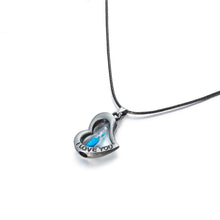 Carica l&#39;immagine nel visualizzatore di Gallery, Unique gun colt weapon shaped pendant necklace jewelry Trendy love heart hourglass rope chain keychain trinket jewelery toka