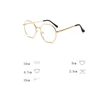 Load image into Gallery viewer, Unisex Blue Light Blocking Eyewear Retro Ultralight Metal Frame Anti Blue Light Plain Glasses Computer Gaming Glasses