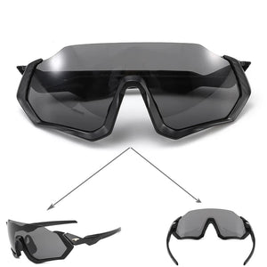 Unisex Cool Cycling Glasses Windproof Dustproof Sun Glasses Women Semi-Rimle Protective Eyewear Sports Road Bike Men Sunglasses