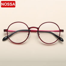 Load image into Gallery viewer, Unisex Excellent Ultem Round Glasses Frames Women Men Clear Lens Trendy Spectacles Casual Vintage Eyeglasses Frames
