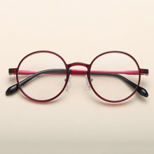 Load image into Gallery viewer, Unisex Excellent Ultem Round Glasses Frames Women Men Clear Lens Trendy Spectacles Casual Vintage Eyeglasses Frames