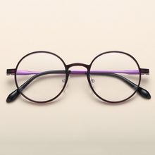 Load image into Gallery viewer, Unisex Excellent Ultem Round Glasses Frames Women Men Clear Lens Trendy Spectacles Casual Vintage Eyeglasses Frames