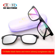Load image into Gallery viewer, Unisex Optical Eyeglasses Frame Men Prescription Glasses Frames Rui Hao Eyewear Sunglasses Clip on Polarized Sunglasses Clip