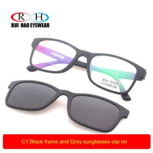 Load image into Gallery viewer, Unisex Optical Eyeglasses Frame Men Prescription Glasses Frames Rui Hao Eyewear Sunglasses Clip on Polarized Sunglasses Clip