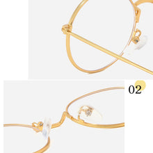 Load image into Gallery viewer, Unisex Oval Metal Optical Glasses Frame for Men &amp; Women, Prescripition Eyeglasses for Myopia &amp; Presbyopia Glass Frames F0220