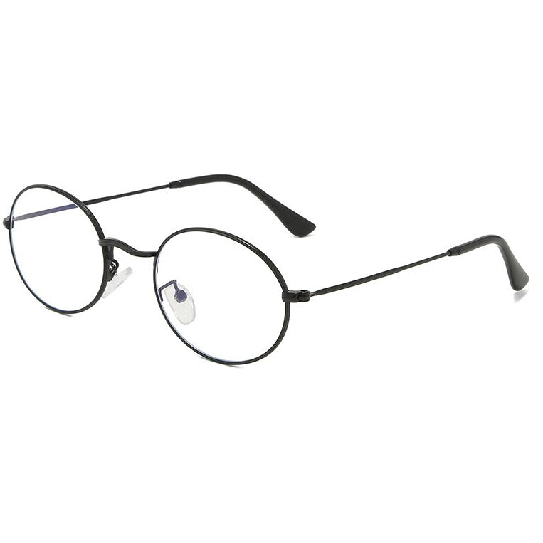 Unisex Oval Metal Optical Glasses Frame for Men & Women, Prescripition Eyeglasses for Myopia & Presbyopia Glass Frames F0220
