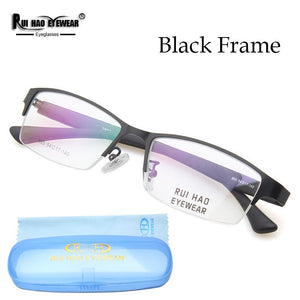 Unisex Rectangle Eyeglasses Frame Women Stainless Steel Glasses Frame and TR90 Temple Optical Frame Super Light Spectacles 865