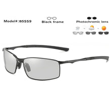 Load image into Gallery viewer, Unisex Sunglasses Polarized Photochromic Sun Glasses Men Day Night Vision Driving Women Square Chameleon Glasses gafas de sol