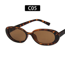 Load image into Gallery viewer, Unisex UV400 Protection Anti-Reflective Oval Round Glasses Trendy Clout Goggle Kurt Cobain Sunglasses Funny Cool Style Eyewear