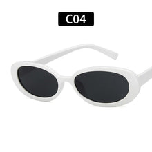 Load image into Gallery viewer, Unisex UV400 Protection Anti-Reflective Oval Round Glasses Trendy Clout Goggle Kurt Cobain Sunglasses Funny Cool Style Eyewear