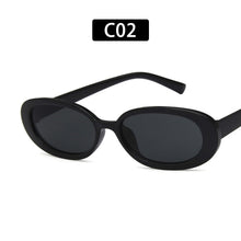 Load image into Gallery viewer, Unisex UV400 Protection Anti-Reflective Oval Round Glasses Trendy Clout Goggle Kurt Cobain Sunglasses Funny Cool Style Eyewear