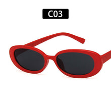 Load image into Gallery viewer, Unisex UV400 Protection Anti-Reflective Oval Round Glasses Trendy Clout Goggle Kurt Cobain Sunglasses Funny Cool Style Eyewear