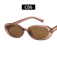 Load image into Gallery viewer, Unisex UV400 Protection Anti-Reflective Oval Round Glasses Trendy Clout Goggle Kurt Cobain Sunglasses Funny Cool Style Eyewear