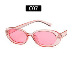 Load image into Gallery viewer, Unisex UV400 Protection Anti-Reflective Oval Round Glasses Trendy Clout Goggle Kurt Cobain Sunglasses Funny Cool Style Eyewear
