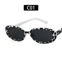 Load image into Gallery viewer, Unisex UV400 Protection Anti-Reflective Oval Round Glasses Trendy Clout Goggle Kurt Cobain Sunglasses Funny Cool Style Eyewear
