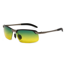 Load image into Gallery viewer, Universal Night Vision Glasses Sunglasses Men Outdoor Sport Sun Glasses Driver Goggles Black/Yellow Glasses for Night Driving