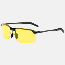 Load image into Gallery viewer, Universal Night Vision Glasses Sunglasses Men Outdoor Sport Sun Glasses Driver Goggles Black/Yellow Glasses for Night Driving