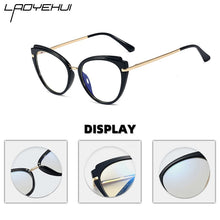 Load image into Gallery viewer, Unusual Cat Eye Optical Blue Light Glasses Frames For Women Computer Gaming Decorative Eyeglasses Women&#39;s Prescription Glasses