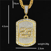 Load image into Gallery viewer, Justice Balance Scales Pendant Necklace Fashion Gold Color Charm Men Women Rhinestone Crystal Hiphop Jewelry Alloy