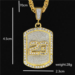 Justice Balance Scales Pendant Necklace Fashion Gold Color Charm Men Women Rhinestone Crystal Hiphop Jewelry Alloy
