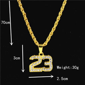 Justice Balance Scales Pendant Necklace Fashion Gold Color Charm Men Women Rhinestone Crystal Hiphop Jewelry Alloy