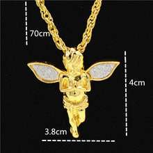 Load image into Gallery viewer, Justice Balance Scales Pendant Necklace Fashion Gold Color Charm Men Women Rhinestone Crystal Hiphop Jewelry Alloy