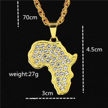 Load image into Gallery viewer, Justice Balance Scales Pendant Necklace Fashion Gold Color Charm Men Women Rhinestone Crystal Hiphop Jewelry Alloy