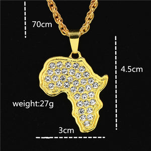 Justice Balance Scales Pendant Necklace Fashion Gold Color Charm Men Women Rhinestone Crystal Hiphop Jewelry Alloy