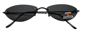 Upgrade Cool The Matrix Neo Style Polarized Sunglasses Ultralight Rimless Men Driving Design Polaroid Sun Glasses Oculos De Sol
