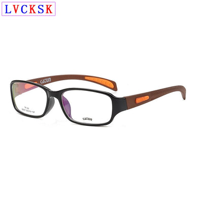 Urltralight Students Myopia Glasses Frame Small Rectangle Frame Transparent Eyeglasses Anti Slip Clear Glass Spectacles L3