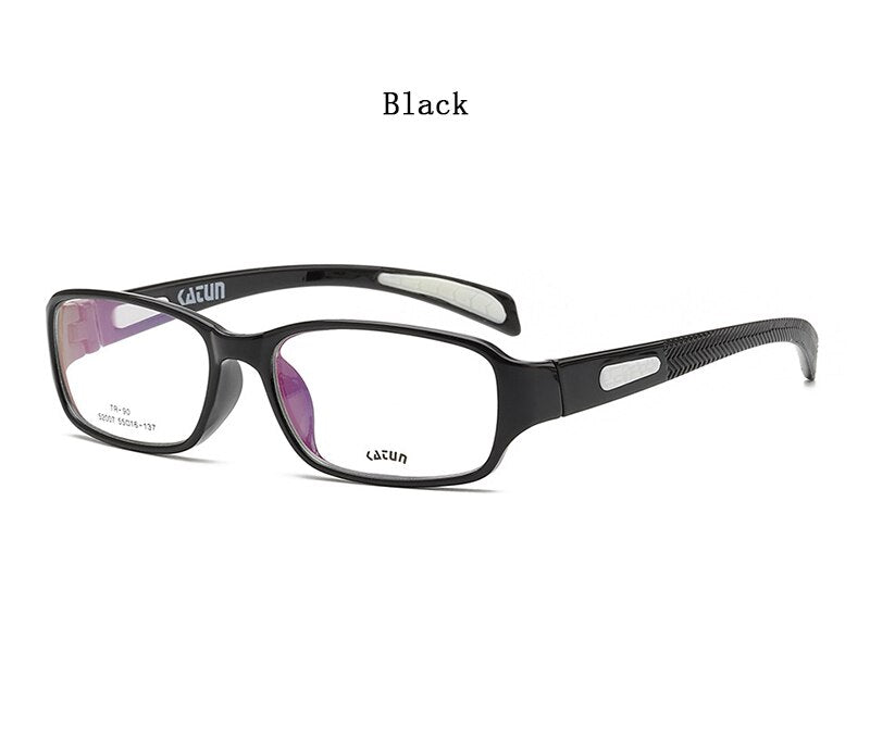 Urltralight Students Myopia Glasses Frame Small Rectangle Frame Transparent Eyeglasses Anti Slip Clear Glass Spectacles L3