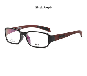Urltralight Students Myopia Glasses Frame Small Rectangle Frame Transparent Eyeglasses Anti Slip Clear Glass Spectacles L3