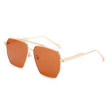 Load image into Gallery viewer, Uv400 2023  Trend Square Gold Frame Gradient Glasses Women&#39;s Sunglasses Brand Designer Oculos de Sol Feminino Polarized