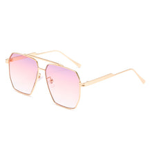 Load image into Gallery viewer, Uv400 2023  Trend Square Gold Frame Gradient Glasses Women&#39;s Sunglasses Brand Designer Oculos de Sol Feminino Polarized