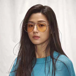 V Brand GM Metal women men pilot sunglasses  GENTLE RANNY RING Polarized UV400 sun Glasses for men women