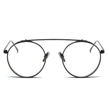 Load image into Gallery viewer, VAZROBE Round Glasses Men Women Thick Eyeglasses Frame Man Gold Silver Eyeglass for Optical Transparent Lenses Nerd Spectacles