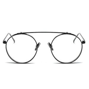 VAZROBE Round Glasses Men Women Thick Eyeglasses Frame Man Gold Silver Eyeglass for Optical Transparent Lenses Nerd Spectacles