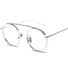 Load image into Gallery viewer, VAZROBE Round Glasses Men Women Thick Eyeglasses Frame Man Gold Silver Eyeglass for Optical Transparent Lenses Nerd Spectacles