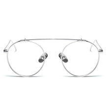 Load image into Gallery viewer, VAZROBE Round Glasses Men Women Thick Eyeglasses Frame Man Gold Silver Eyeglass for Optical Transparent Lenses Nerd Spectacles