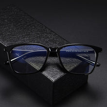 Load image into Gallery viewer, VCKA Clear Computer Glasses  Men Frame Anti Blue Light Blocking Eyeglasses Frame TR90 Myopia Optical Spectacles Degree Eyewear