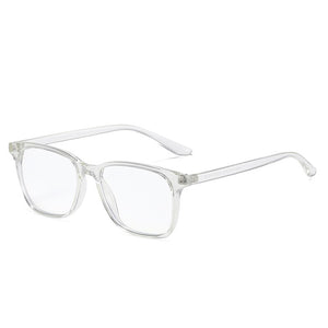 VCKA Clear Computer Glasses  Men Frame Anti Blue Light Blocking Eyeglasses Frame TR90 Myopia Optical Spectacles Degree Eyewear