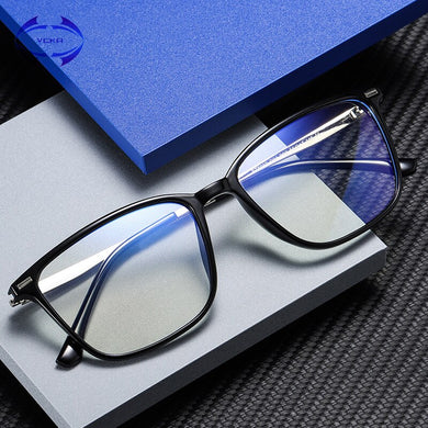 VCKA Men Optical Frames Anti Blue Rays Eyeglasses Rack Commercial Glasses Eyeglasses Frame Myopia computer gafas luz azu