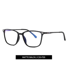 Load image into Gallery viewer, VCKA Men Optical Frames Anti Blue Rays Eyeglasses Rack Commercial Glasses Eyeglasses Frame Myopia computer gafas luz azu