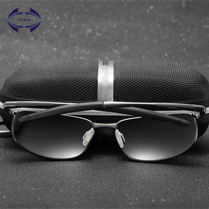 VCKA Polarized Sunglasses Men Brand Designer Rectangle Rectangle Sunglass Mens Driving Sun Glasses oculos de sol UV400 Eyewear