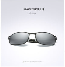 Load image into Gallery viewer, VCKA Polarized Sunglasses Men Brand Designer Rectangle Rectangle Sunglass Mens Driving Sun Glasses oculos de sol UV400 Eyewear
