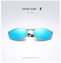 Load image into Gallery viewer, VCKA Polarized Sunglasses Men Brand Designer Rectangle Rectangle Sunglass Mens Driving Sun Glasses oculos de sol UV400 Eyewear